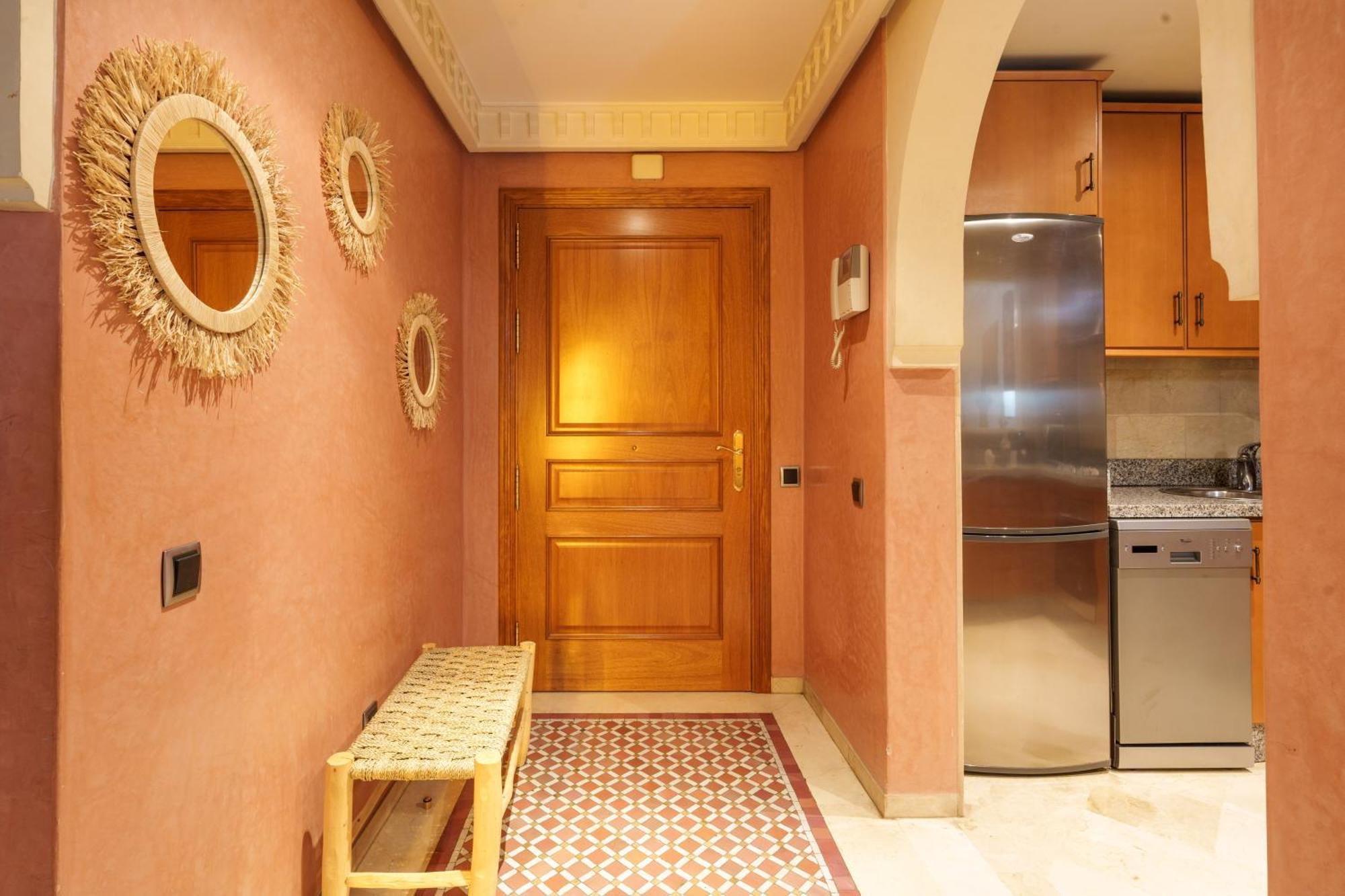 Appartement Chic Gueliz Plaza Avec Vue مراكش المظهر الخارجي الصورة