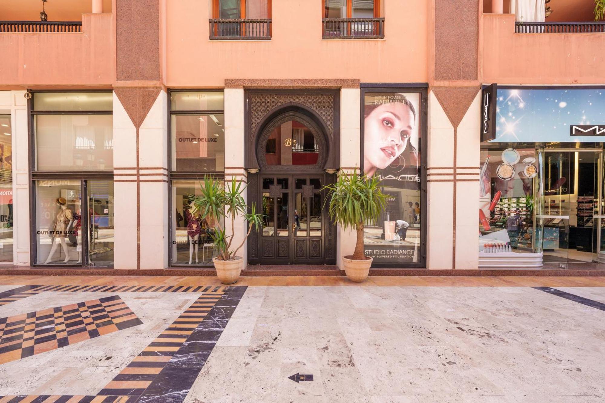 Appartement Chic Gueliz Plaza Avec Vue مراكش المظهر الخارجي الصورة
