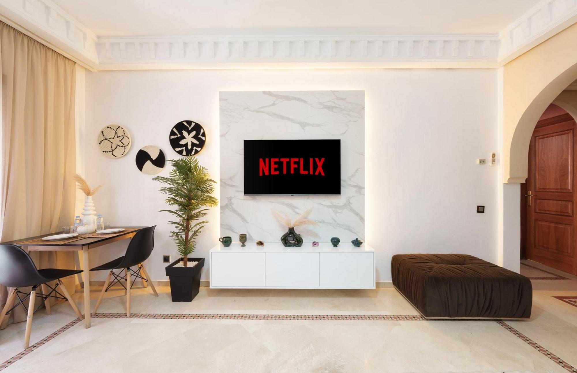 Appartement Chic Gueliz Plaza Avec Vue مراكش المظهر الخارجي الصورة